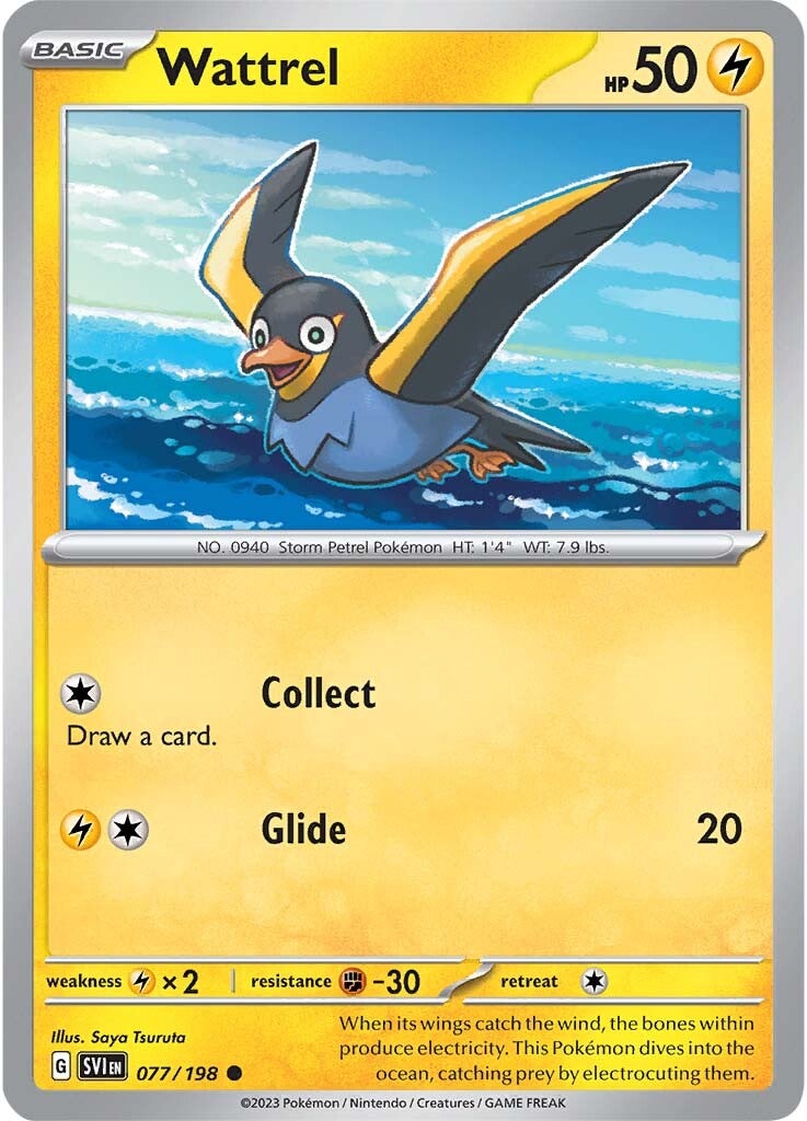 Wattrel (077/198) [Scarlet & Violet: Base Set] - Evolution TCG