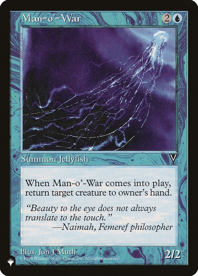 Man-o'-War [The List] - Evolution TCG