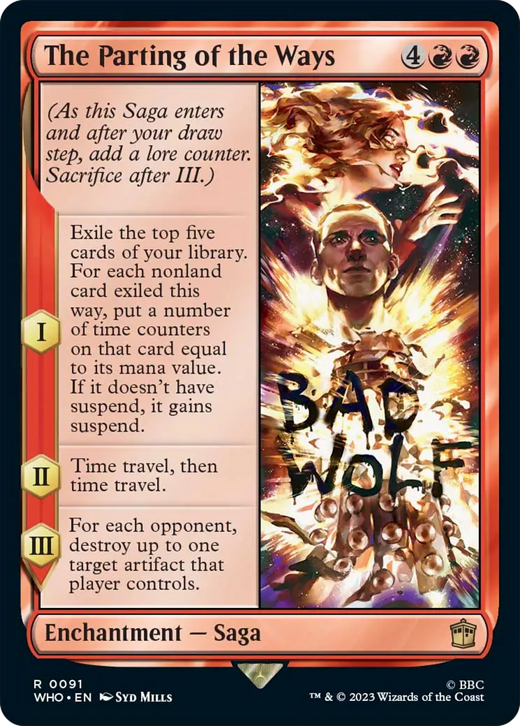 The Parting of the Ways [Doctor Who] - Evolution TCG