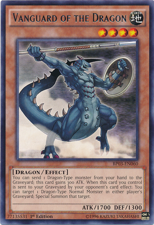 Vanguard of the Dragon [BP03-EN060] Rare - Evolution TCG