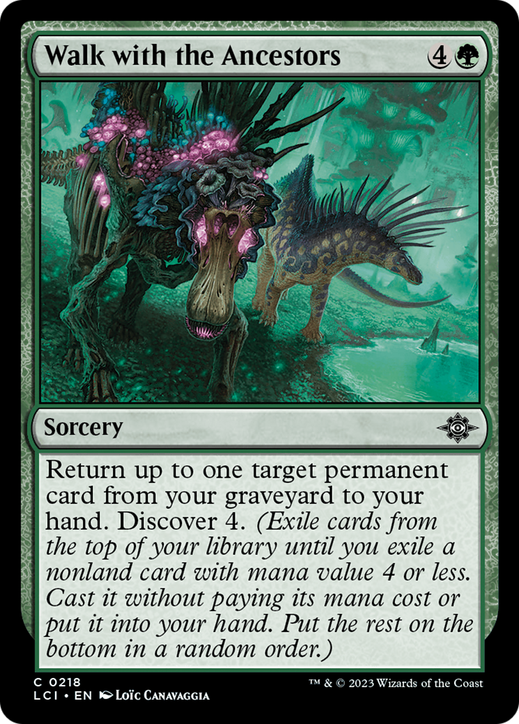 Walk with the Ancestors [The Lost Caverns of Ixalan] - Evolution TCG