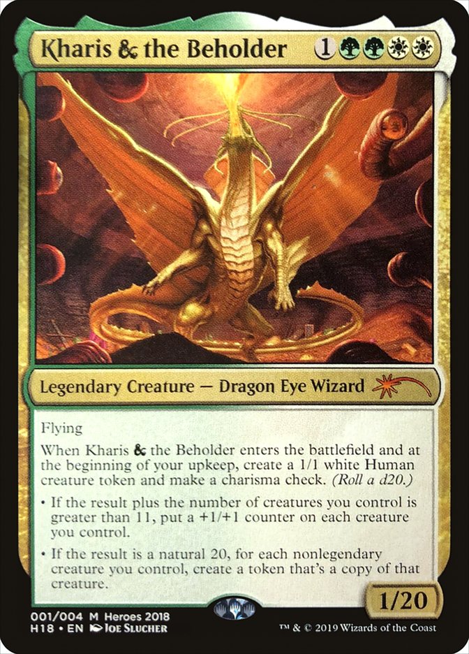 Kharis & The Beholder [Heroes of the Realm 2018] - Evolution TCG