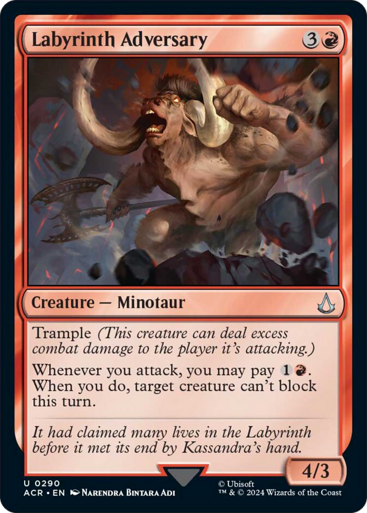 Labyrinth Adversary [Assassin's Creed] - Evolution TCG