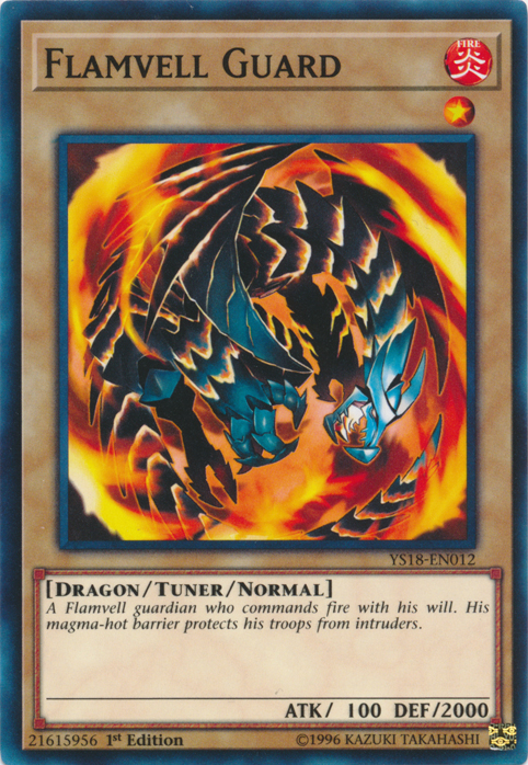 Flamvell Guard [YS18-EN012] Common - Evolution TCG