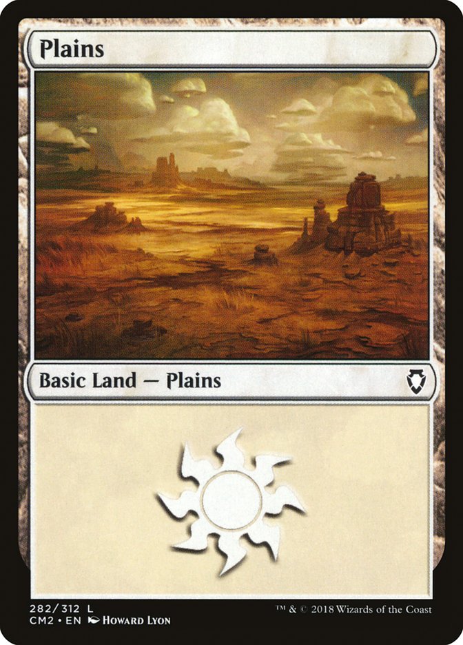 Plains (282) [Commander Anthology Volume II] - Evolution TCG