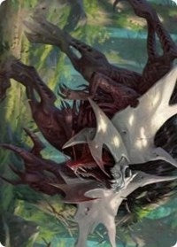 Vorinclex, Monstrous Raider 1 Art Card [Kaldheim Art Series] - Evolution TCG