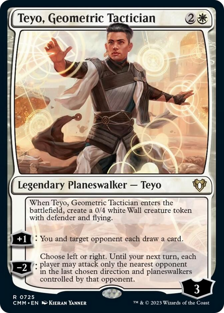 Teyo, Geometric Tactician [Commander Masters] - Evolution TCG