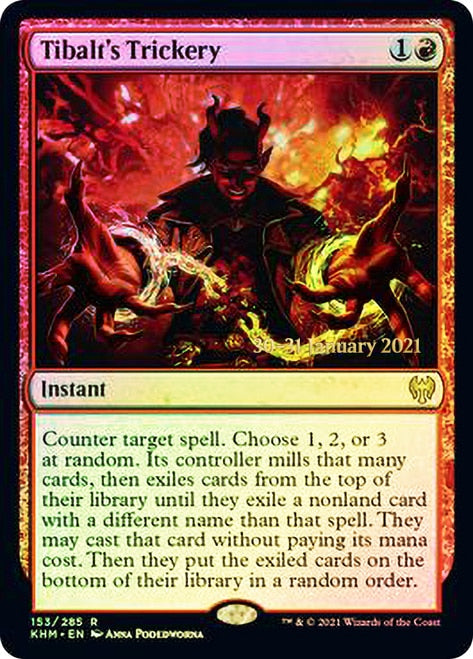 Tibalt's Trickery [Kaldheim Prerelease Promos] - Evolution TCG