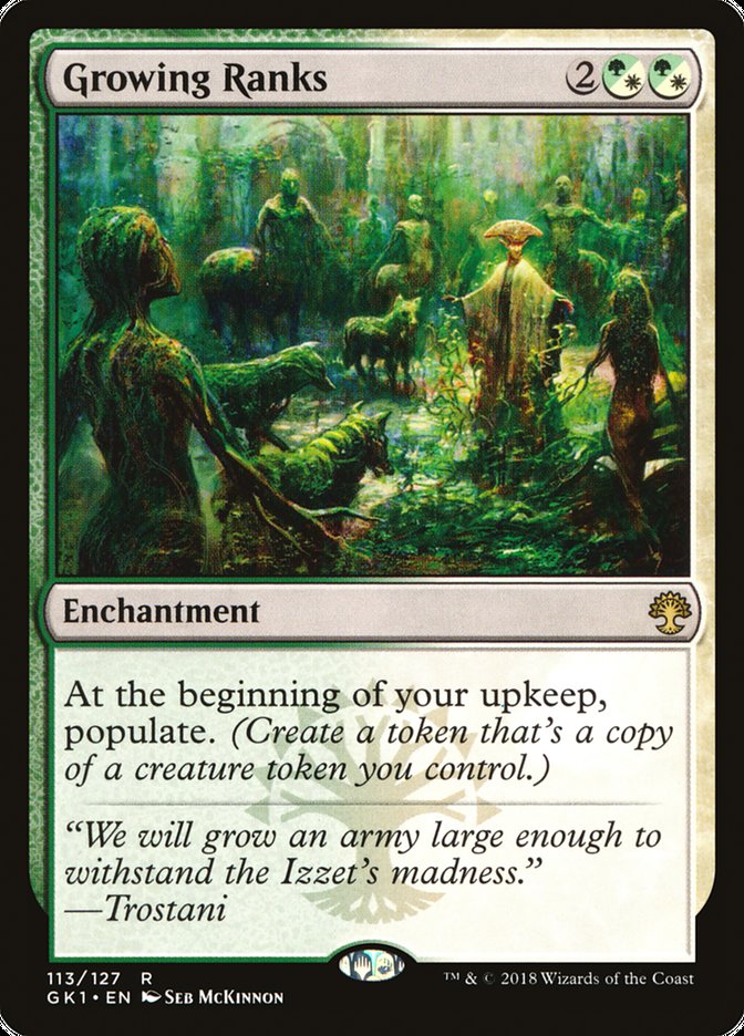 Growing Ranks [Guilds of Ravnica Guild Kit] - Evolution TCG