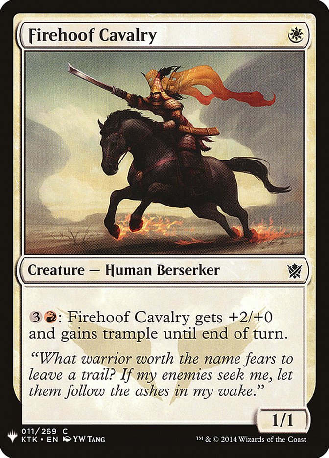Firehoof Cavalry [Mystery Booster] - Evolution TCG