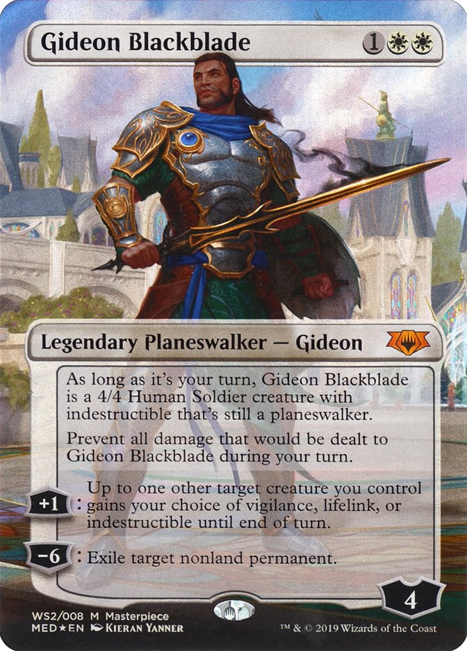 Gideon Blackblade [Mythic Edition] - Evolution TCG