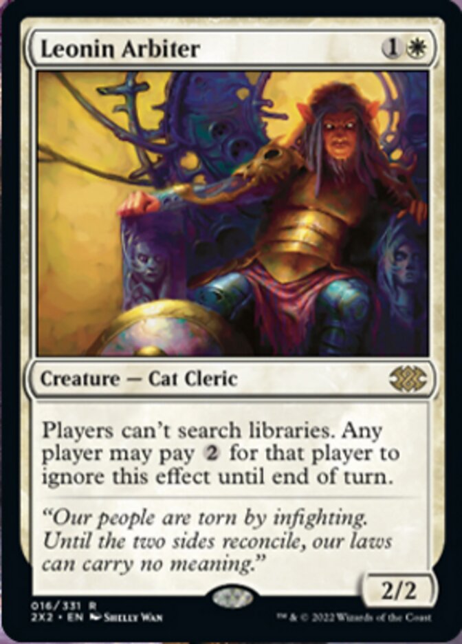 Leonin Arbiter [Double Masters 2022] - Evolution TCG