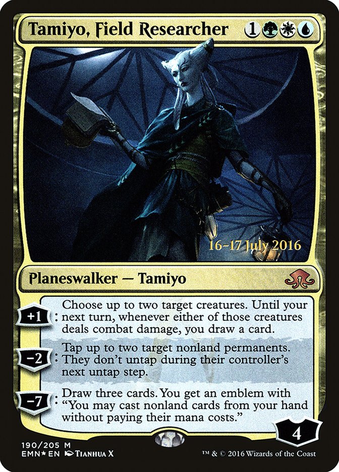 Tamiyo, Field Researcher [Eldritch Moon Prerelease Promos] - Evolution TCG