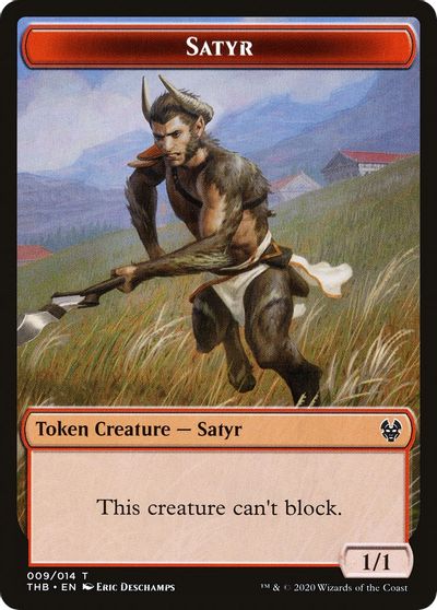 Devil // Satyr Double-Sided Token [Challenger Decks 2020 Tokens] - Evolution TCG