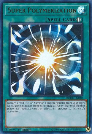 Super Polymerization [DUDE-EN040] Ultra Rare - Evolution TCG