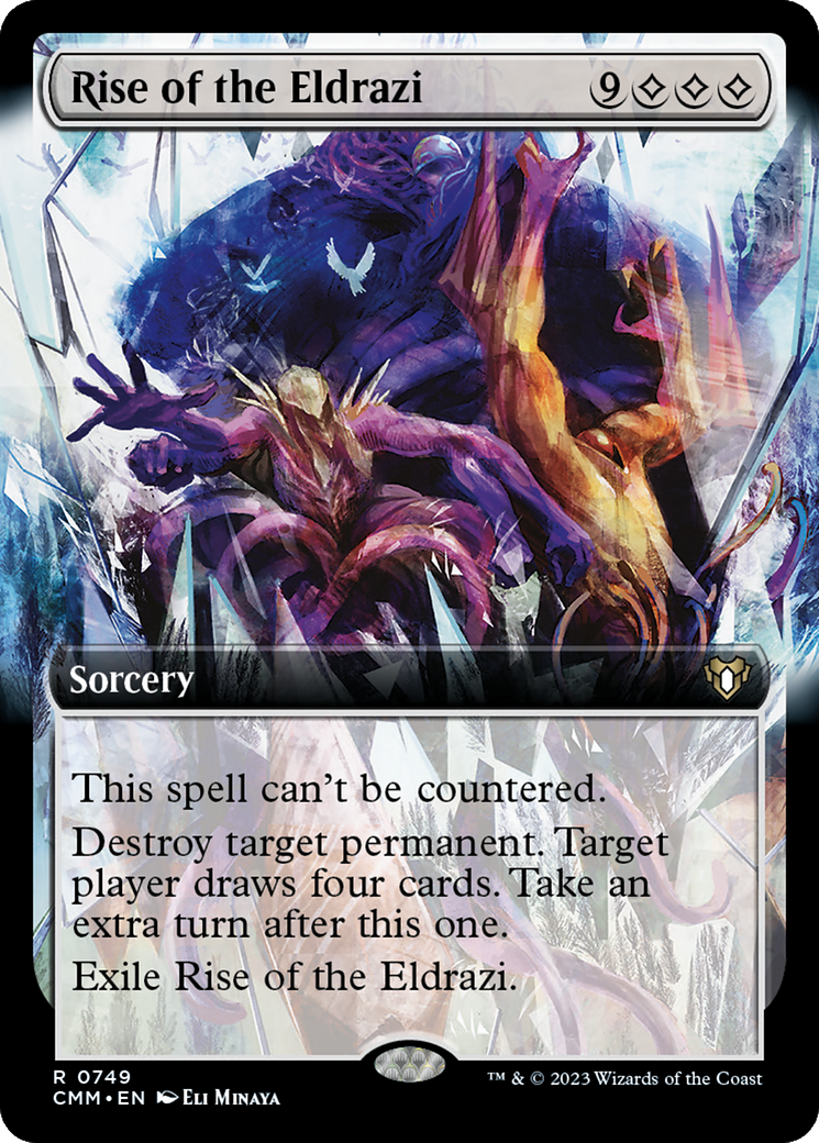 Rise of the Eldrazi (Extended Art) [Commander Masters] - Evolution TCG