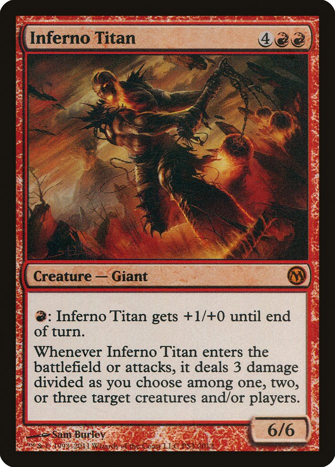 Inferno Titan (Duels of the Planeswalkers Promos) [Duels of the Planeswalkers Promos 2011] - Evolution TCG