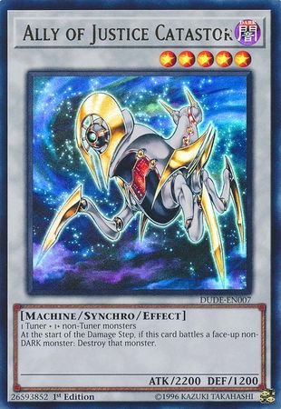 Ally of Justice Catastor [DUDE-EN007] Ultra Rare - Evolution TCG