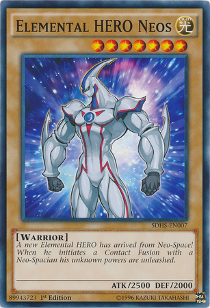 Elemental Hero Neos [SDHS-EN007] Common - Evolution TCG