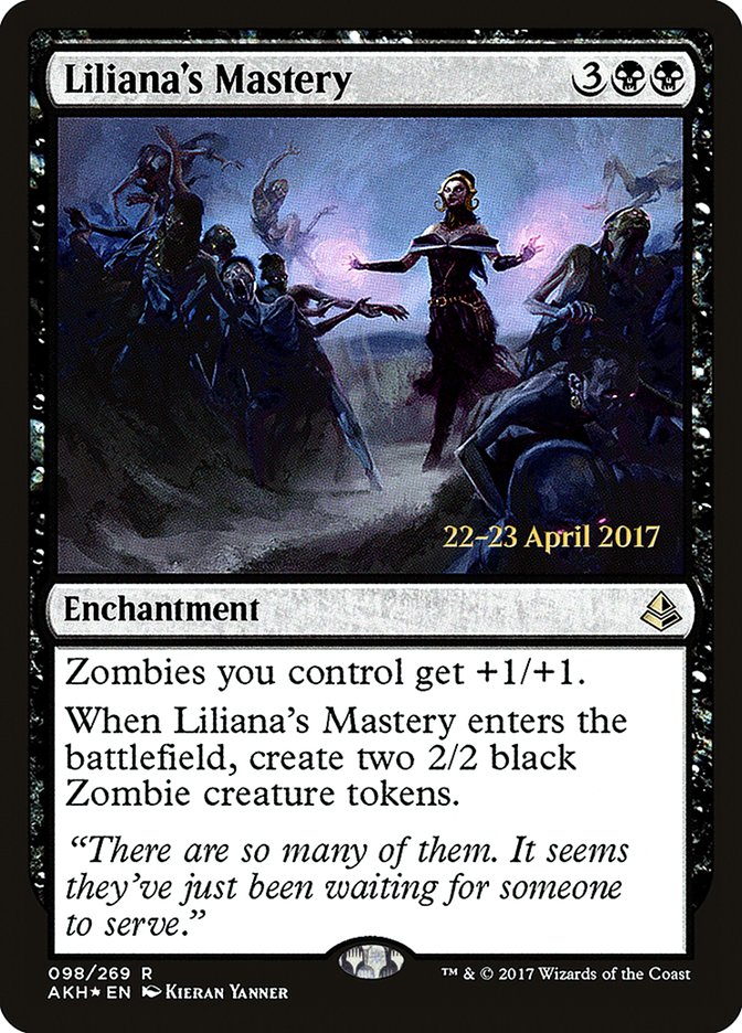 Liliana's Mastery [Amonkhet Prerelease Promos] - Evolution TCG