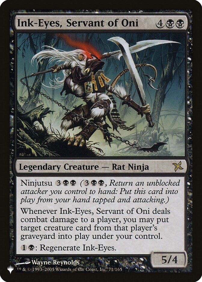 Ink-Eyes, Servant of Oni [The List] - Evolution TCG