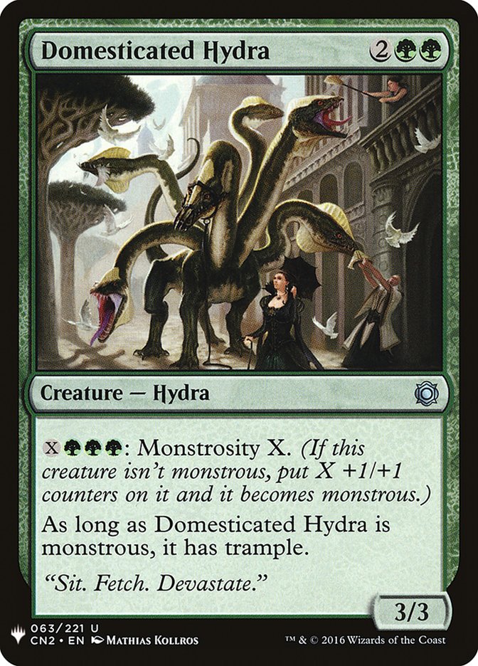 Domesticated Hydra [Mystery Booster] - Evolution TCG