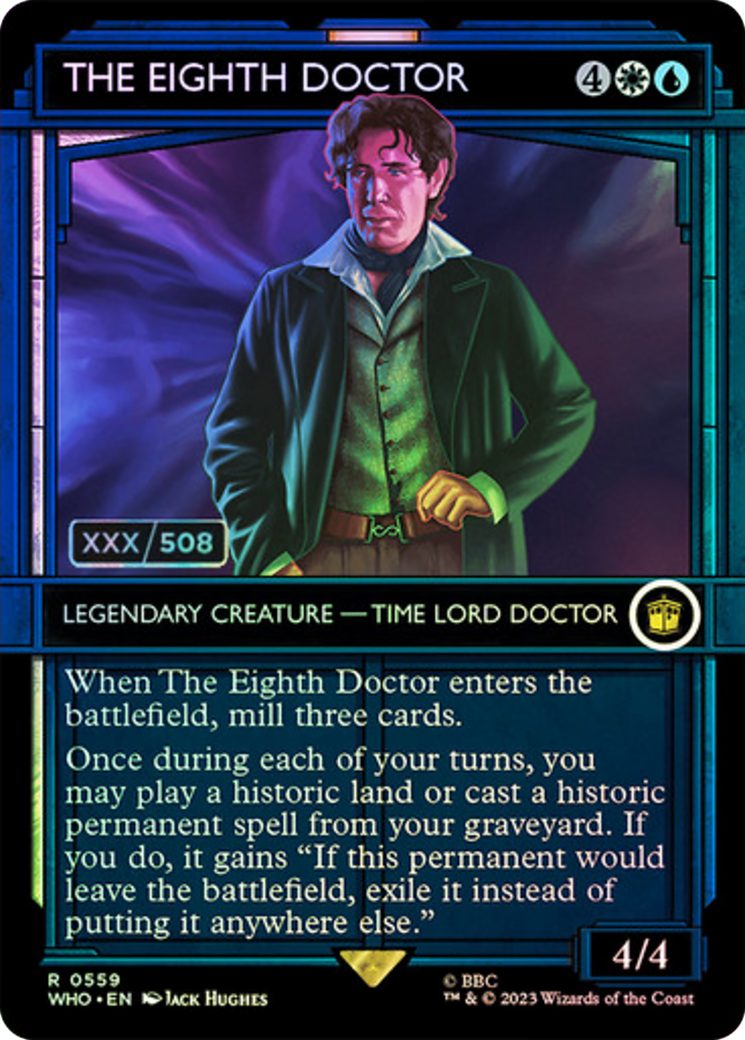 The Eighth Doctor (Serial Numbered) [Doctor Who] - Evolution TCG