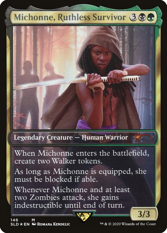 Michonne, Ruthless Survivor [Secret Lair Drop Series] - Evolution TCG