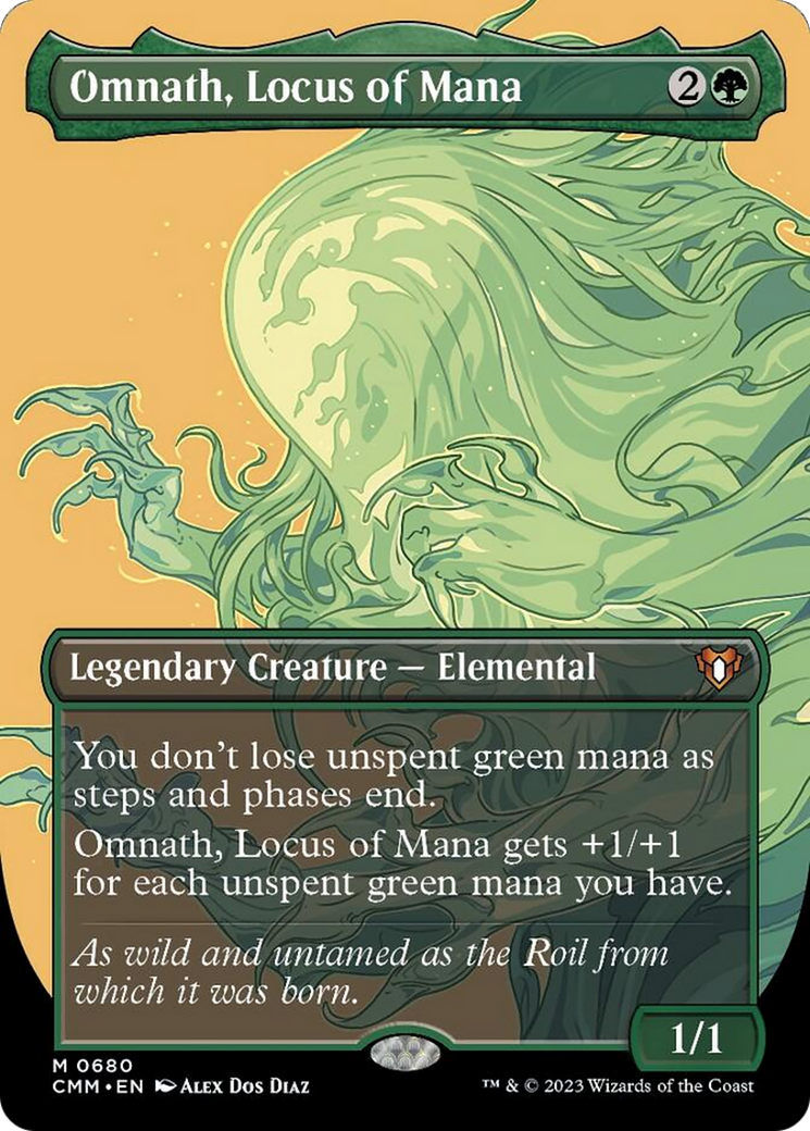 Omnath, Locus of Mana (Borderless Profile) [Commander Masters] - Evolution TCG