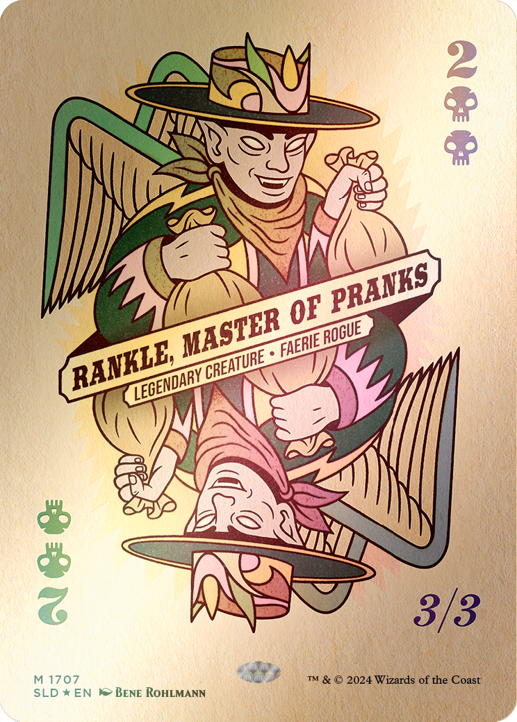 Rankle, Master of Pranks (Rainbow Foil) [Secret Lair Drop Series] - Evolution TCG