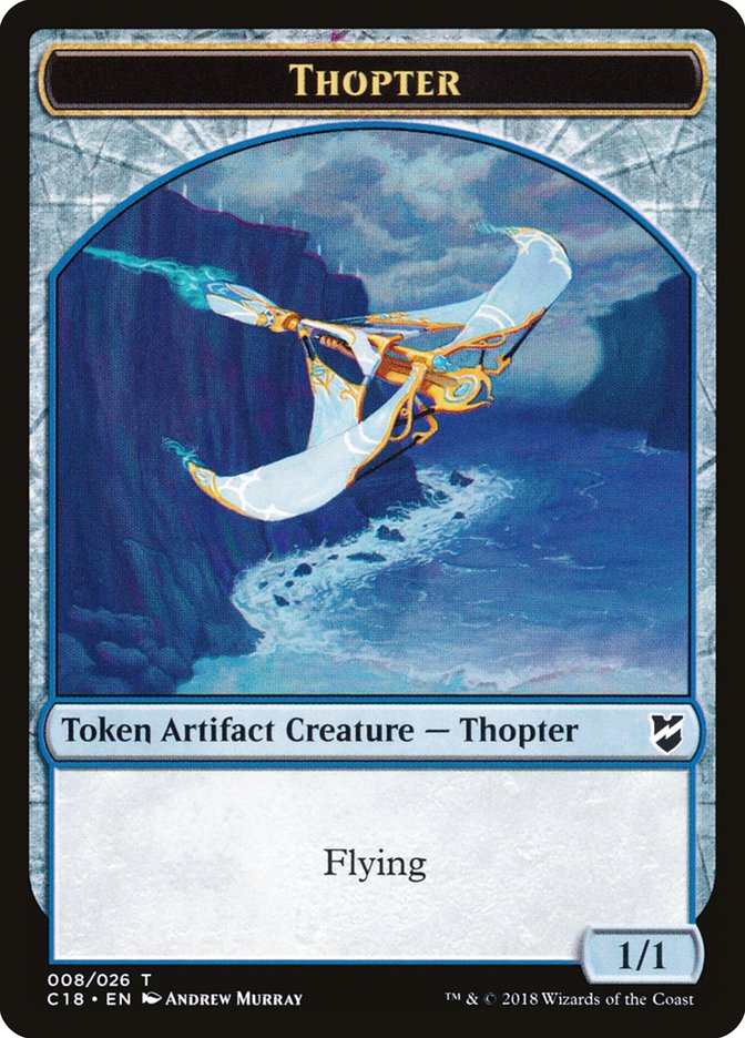 Thopter Token (008/026) [Commander 2018 Tokens] - Evolution TCG