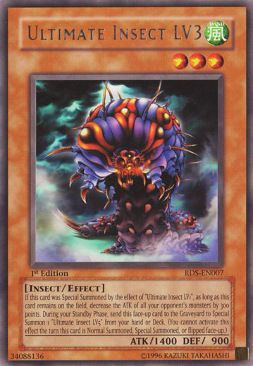 Ultimate Insect LV3 [RDS-EN007] Rare - Evolution TCG