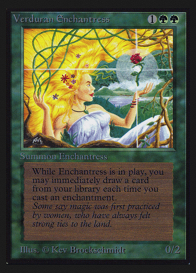 Verduran Enchantress [International Collectors' Edition] - Evolution TCG