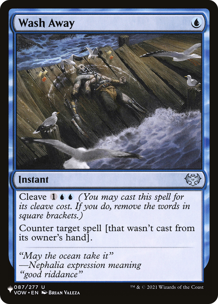 Wash Away [The List] - Evolution TCG
