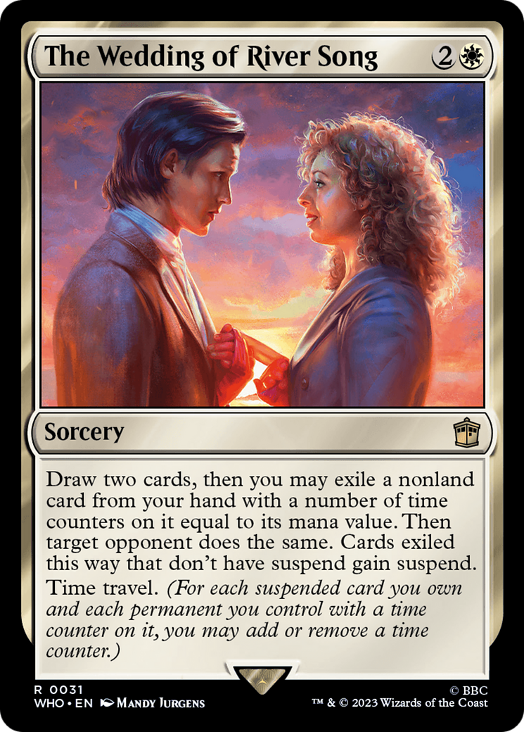 The Wedding of River Song [Doctor Who] - Evolution TCG