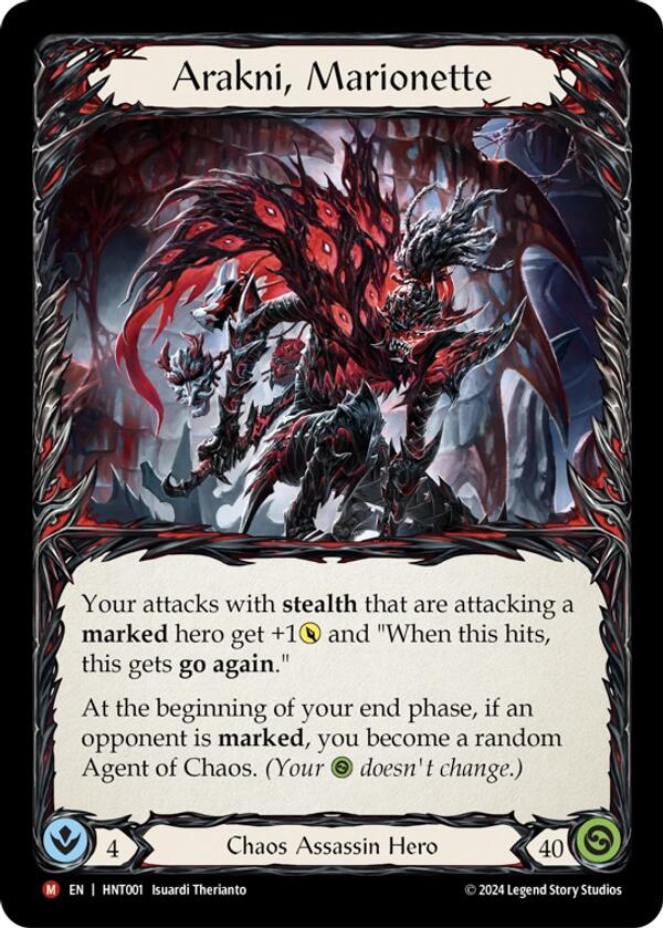 Arakni, Marionette [HNT001] (The Hunted) - Evolution TCG