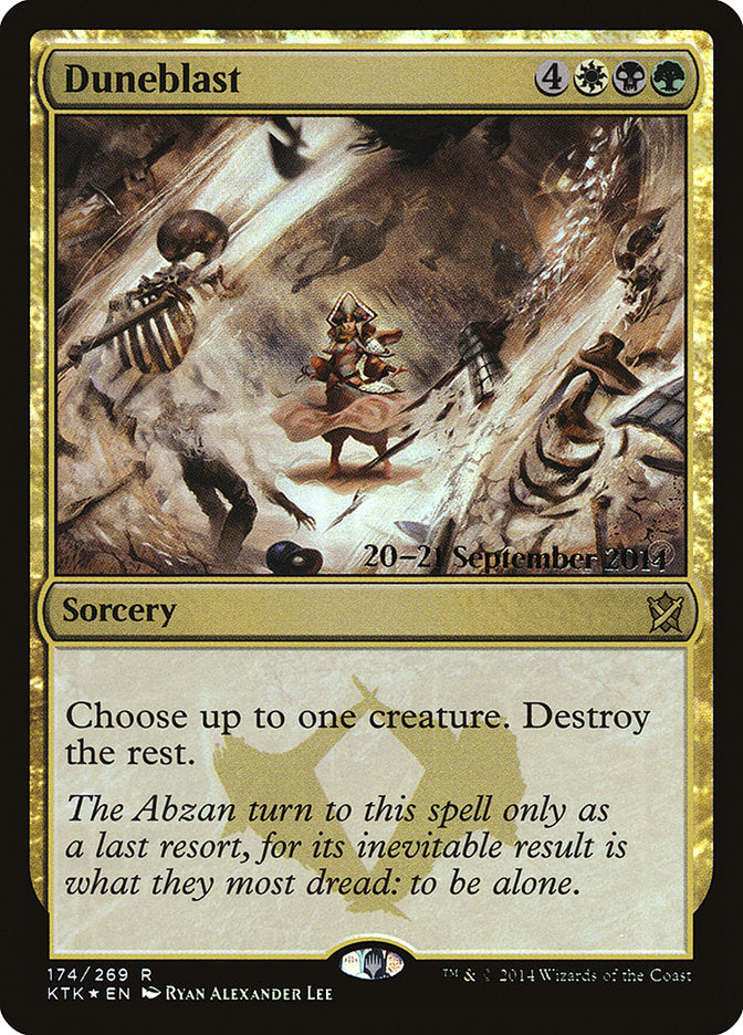 Duneblast [Khans of Tarkir Prerelease Promos] - Evolution TCG