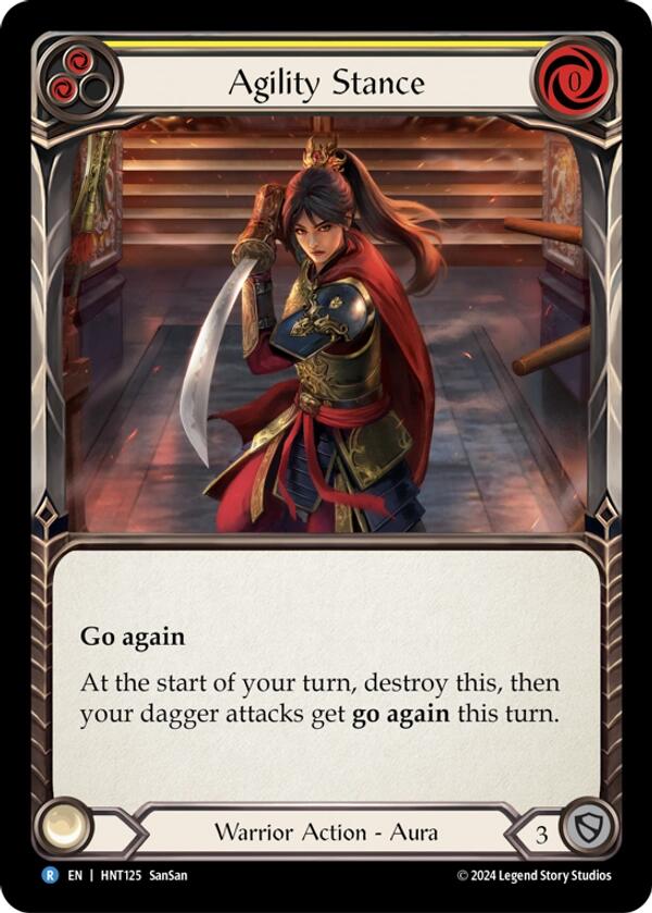 Agility Stance [HNT125] (The Hunted) - Evolution TCG