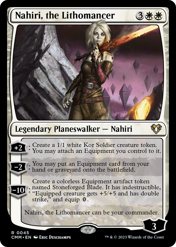 Nahiri, the Lithomancer [Commander Masters] - Evolution TCG