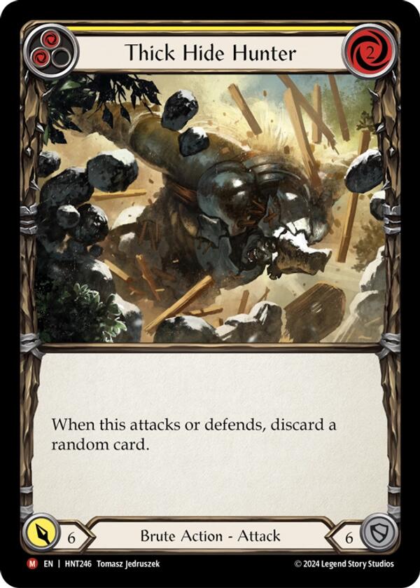 Thick Hide Hunter [HNT246] (The Hunted) - Evolution TCG