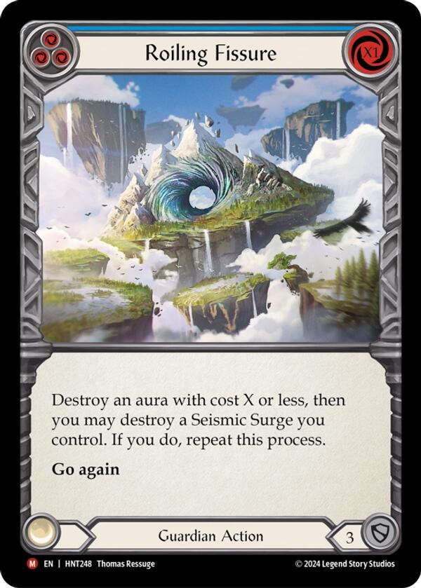 Roiling Fissure [HNT248] (The Hunted)  Rainbow Foil - Evolution TCG