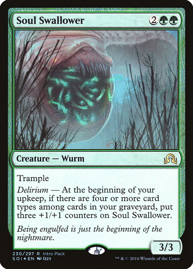 Soul Swallower (Intro Pack) [Shadows over Innistrad Promos] - Evolution TCG