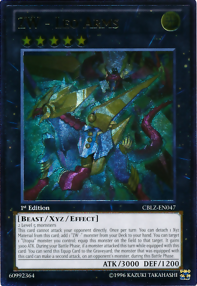 ZW - Leo Arms [CBLZ-EN047] Ultimate Rare - Evolution TCG