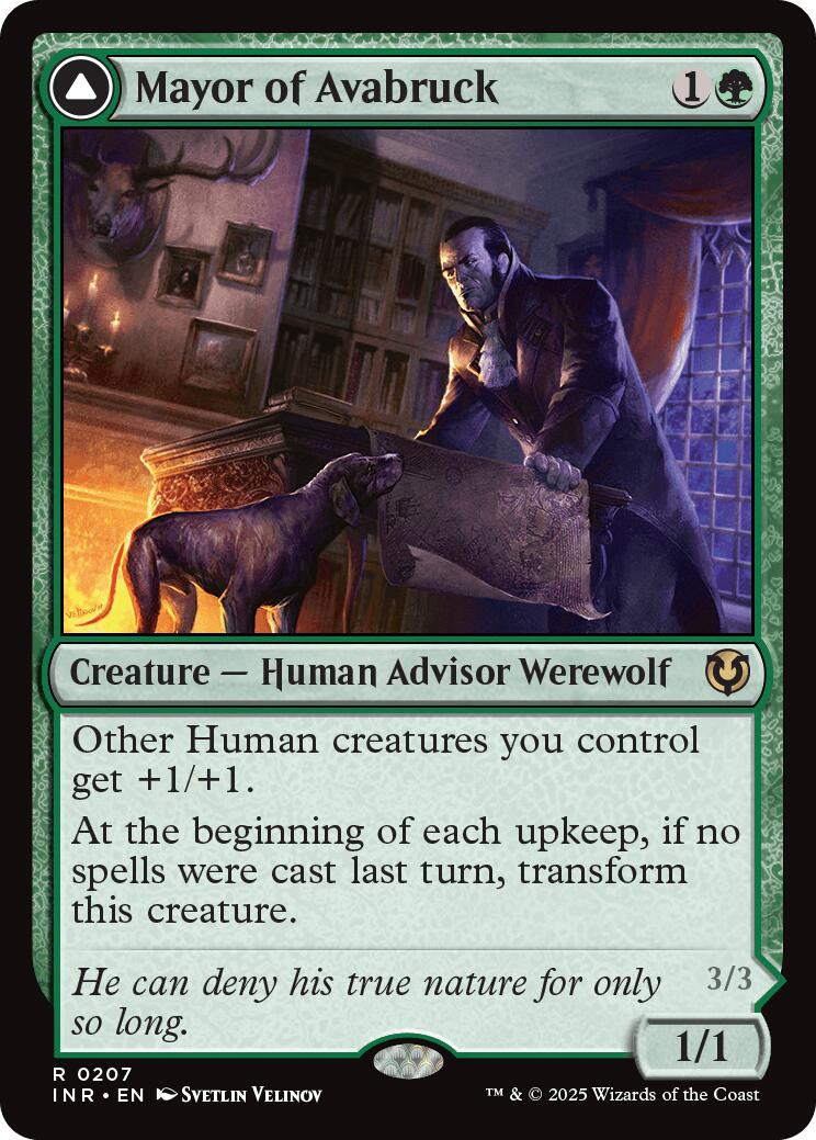 Mayor of Avabruck // Howlpack Alpha [Innistrad Remastered] - Evolution TCG