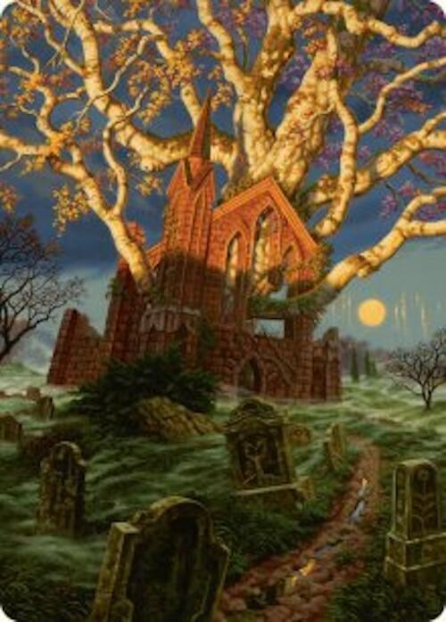 Abundant Growth Art Card [Innistrad Remastered Art Series] - Evolution TCG