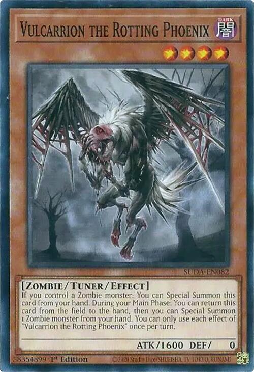 Vulcarrion the Rotting Phoenix [SUDA-EN082] Common - Evolution TCG