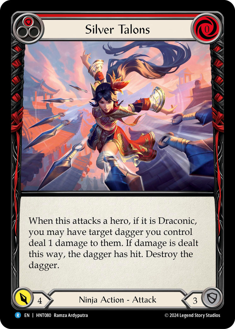Silver Talons (Red) [HNT080] (The Hunted) - Evolution TCG