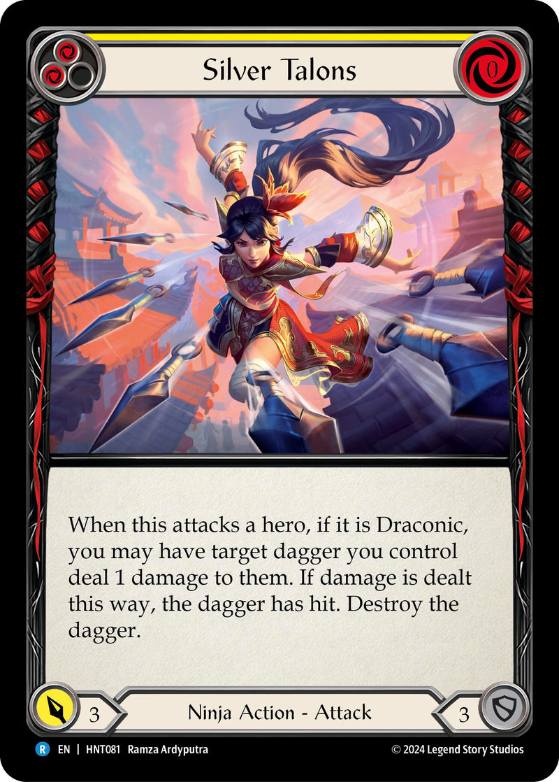 Silver Talons (Yellow) [HNT081] (The Hunted) - Evolution TCG