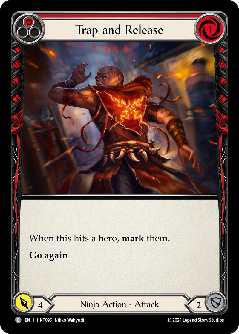 Trap and Release (Red) [HNT095] (The Hunted) - Evolution TCG