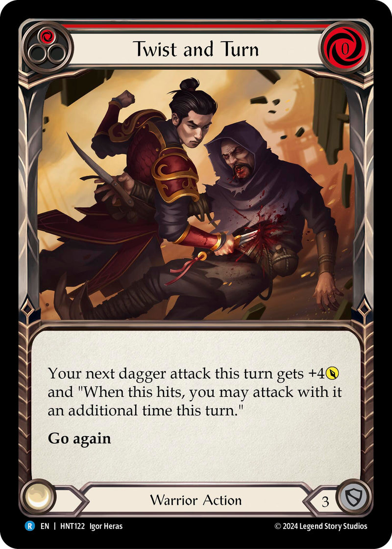 Twist and Turn (Red) [HNT122] (The Hunted) - Evolution TCG